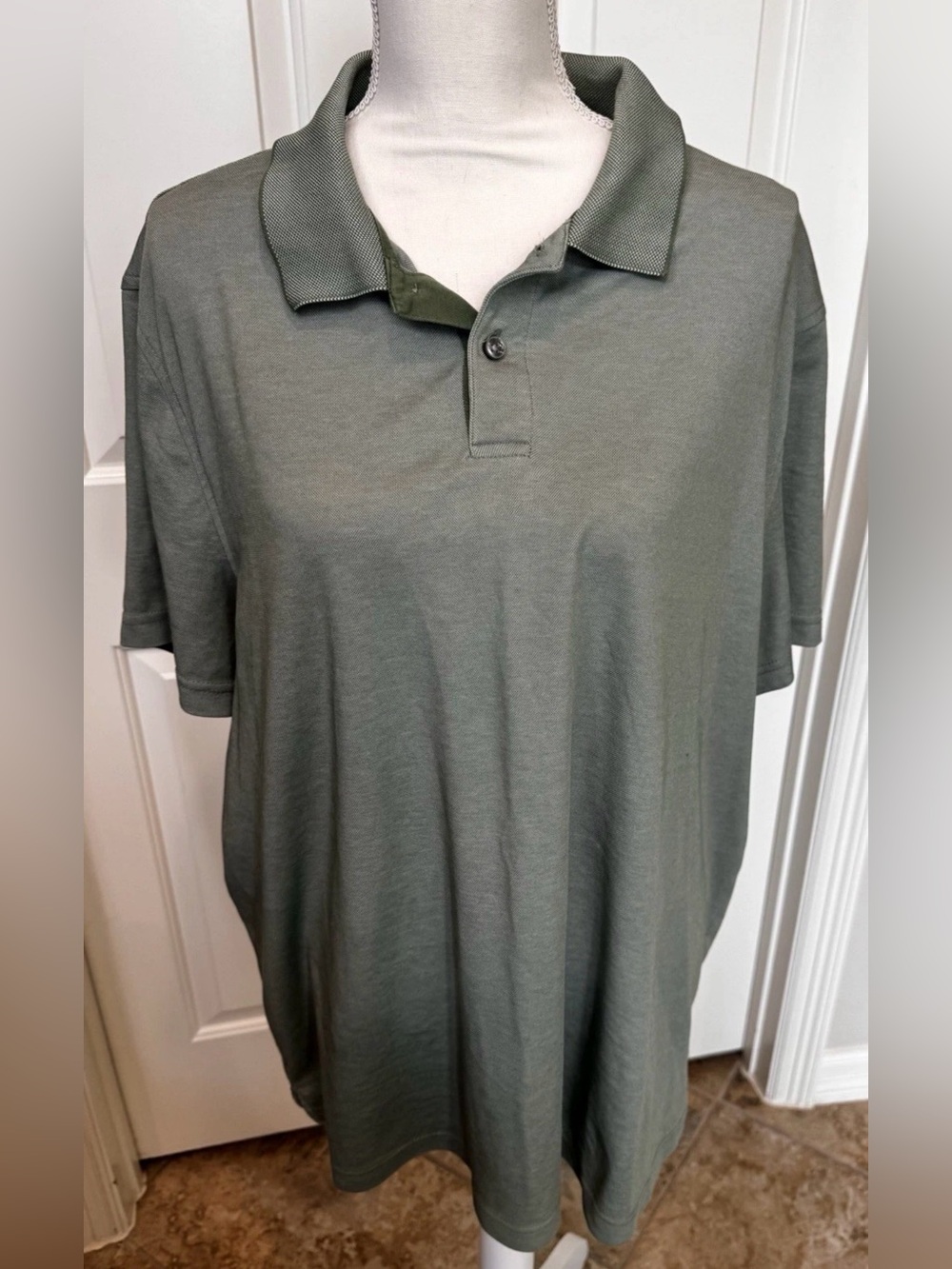 Tasso Elba Men's Light Green Polo Size XXL